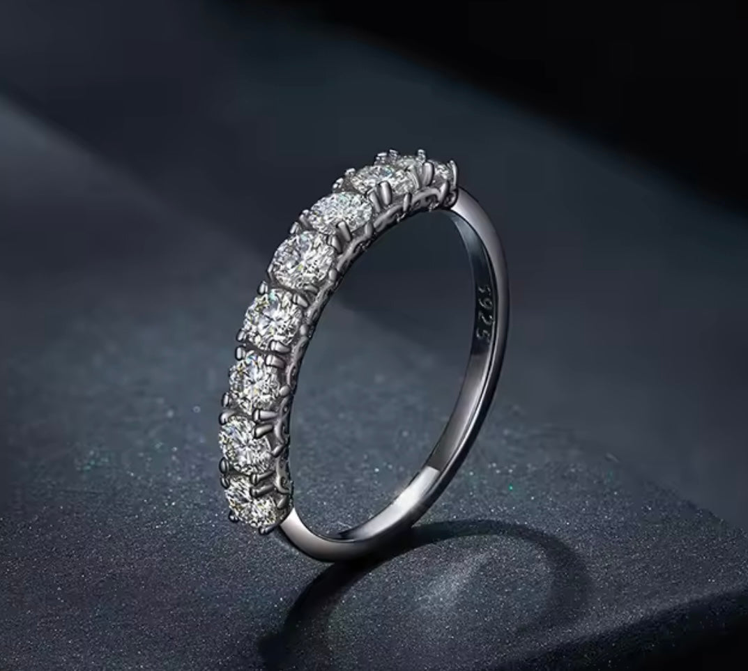 VVS1 Moissanite Eternity Ring