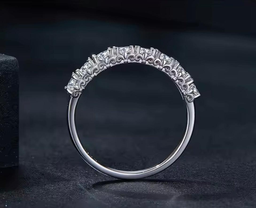 VVS1 Moissanite Eternity Ring