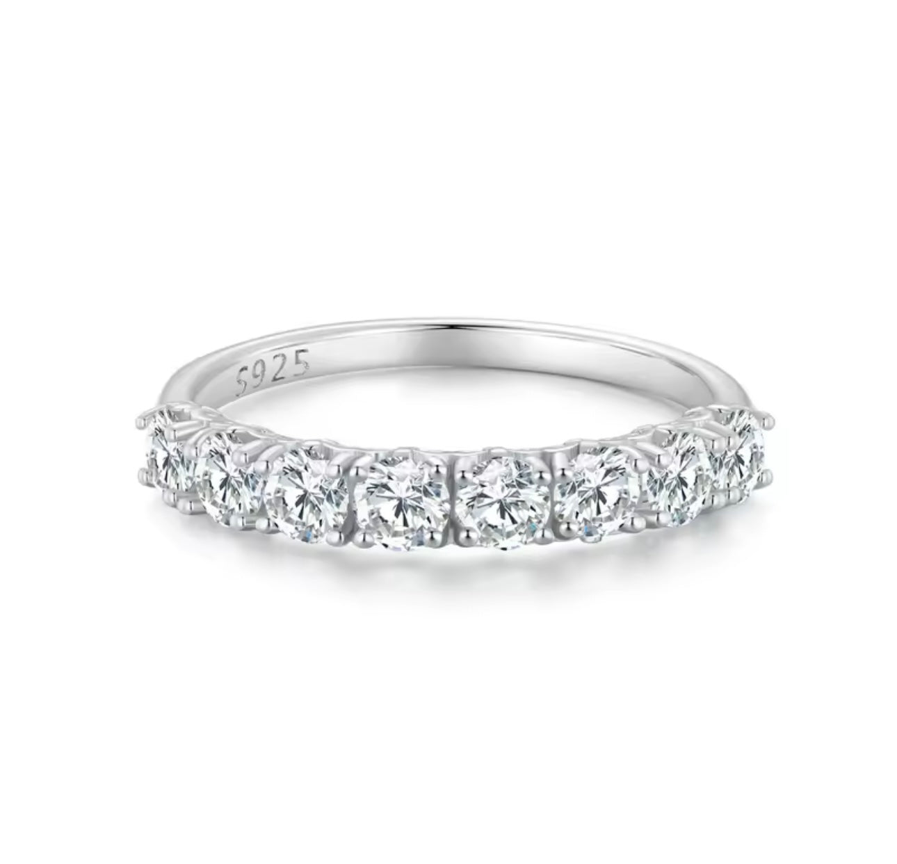 VVS1 Moissanite Eternity Ring